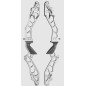 POIGNEE D'ARC 25P KINETIC NOVIUS V2 POIGNEE D'ARC 25P KINETIC NOVIUS V2