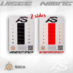 ARC SYSTEME POINT DE VISEE AUTOCOLLANT