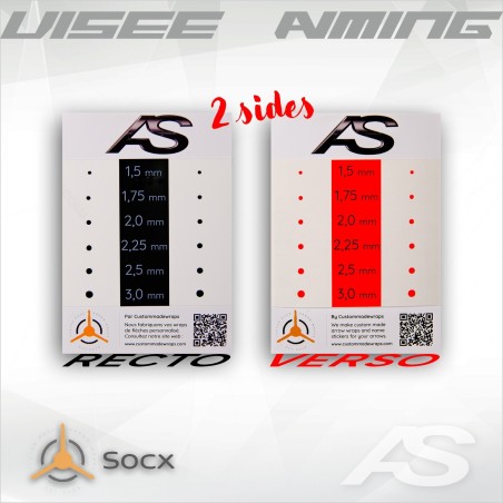 ARC SYSTEME POINT DE VISEE AUTOCOLLANT