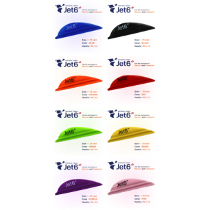 JET6 PLUMES SPIRALEES TYPE S