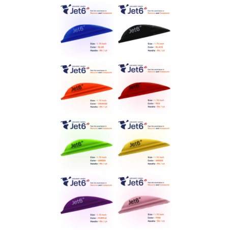 JET6 PLUMES SPIRALEES TYPE S