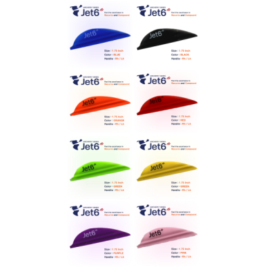 JET6 PLUMES SPIRALEES TYPE S