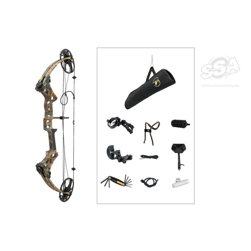 KIT ARC DE CHASSE POULIES TOPOINT M1 BEGINNER